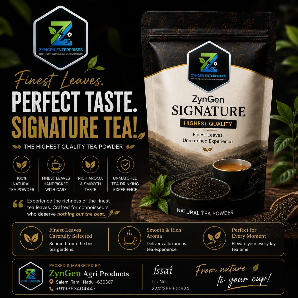ZynGen Signature Tea Powder